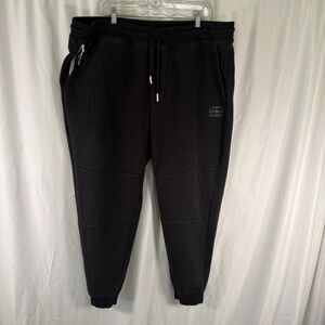 Cloak Brand Joggers Men's 3XL Black Zip Pocket Pull On Drawstring Tactical
